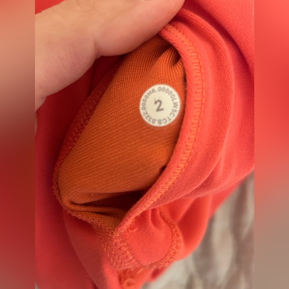 Lululemon Align Legging - Coral/Pink/Possible Pale Raspberry - Picture 5 of 6